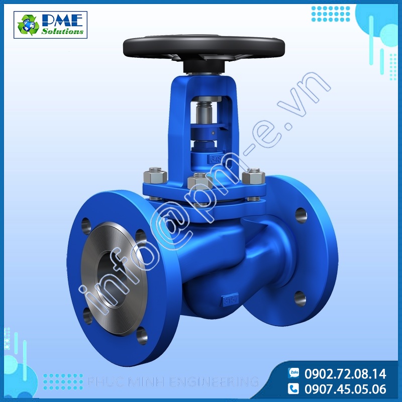 Van cầu là một loại van phổ biến trong công nghiệp