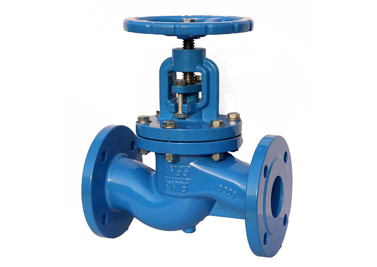 Thiết kế của van cầu tay quay chữ ngã tiêu chuẩn DIN của thương hiệu Yuanda.