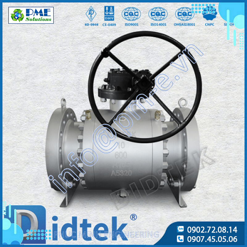Didtek Forged Trunnion Ball Valve
