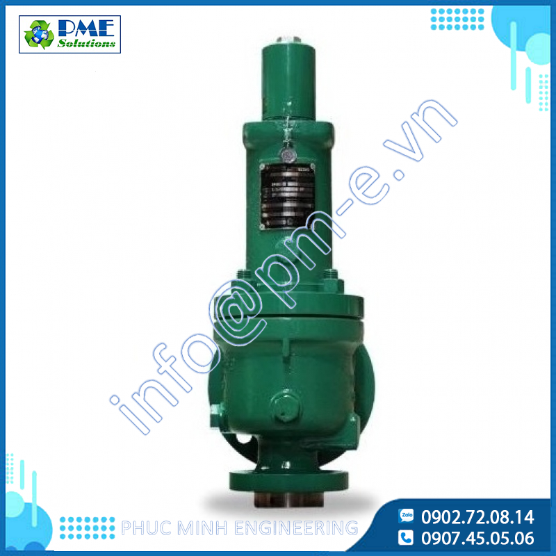 Safety valve Model 64LC, 64GC, 64GF, 64LF.