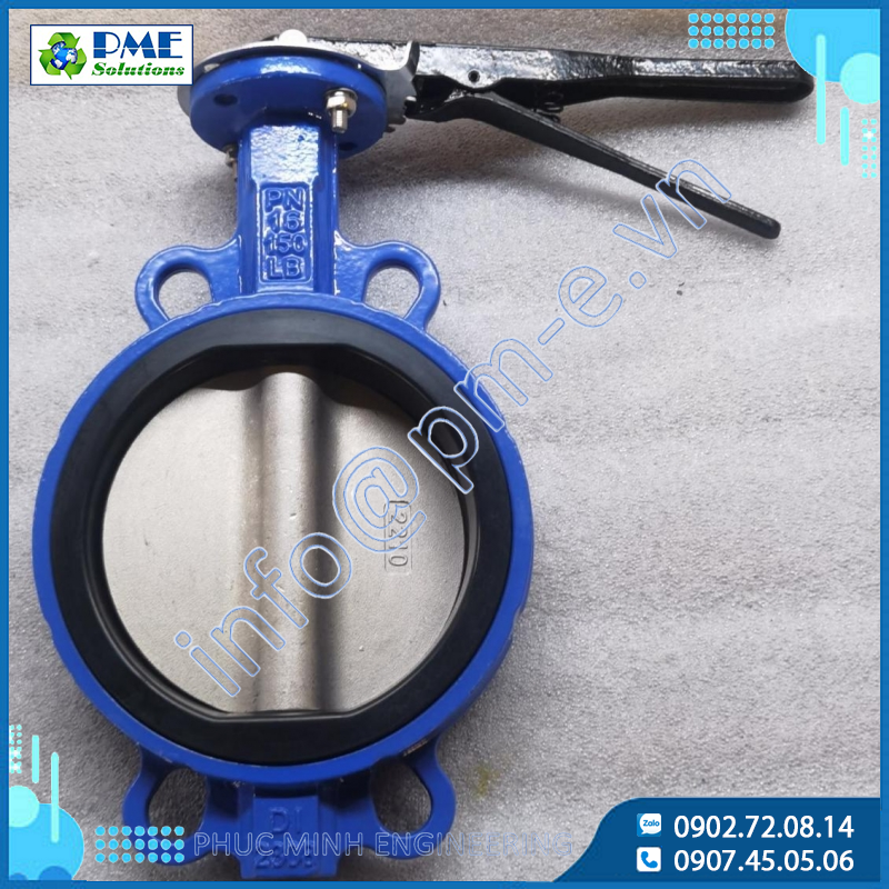 Van Bướm Gang Class 150LB - PN16 - JIS10K - Size 2