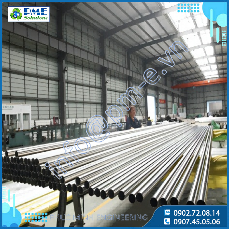 Ống Thép Không Gỉ Cho Cơ Khí | ASTM A554 / ASME SA554 | PM-E.vn