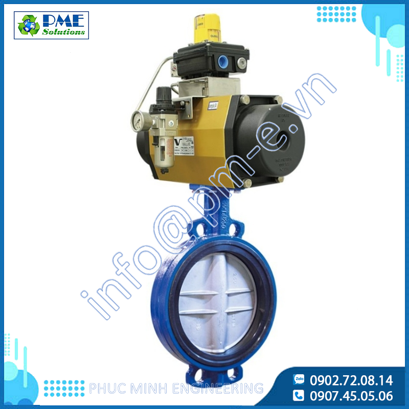 Van Bướm Khí Nén Value VF-7 Series Chính Hãng Đài Loan | Kín Tuyệt Đối, Bền Bỉ theo thời gian