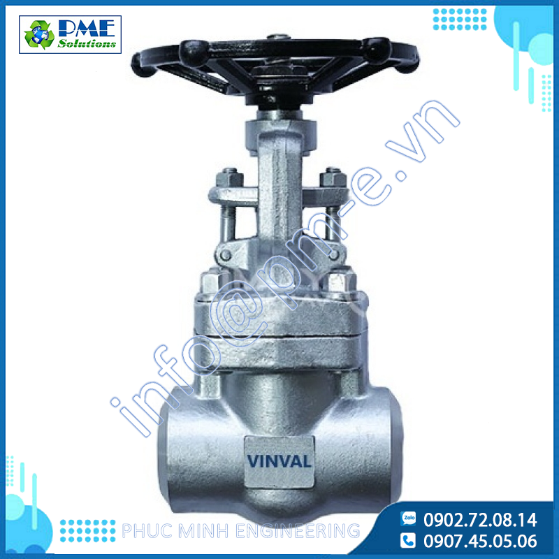 Van Cổng Inox Hàn VINVAL API 602 | Class 800–2500, Chịu Ăn Mòn Cao