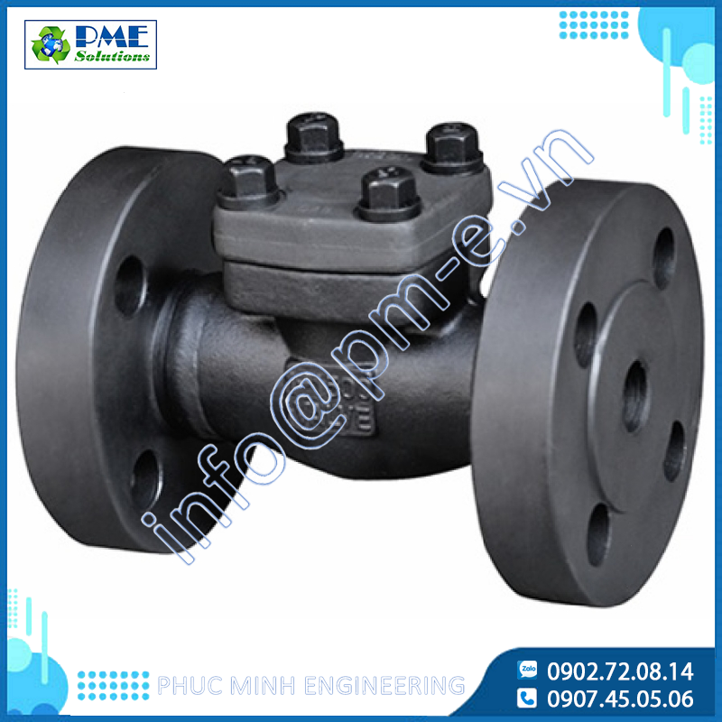 Van Một Chiều Thép Rèn nối bích VINVAL Class 150–1500 | Piston Type API 602