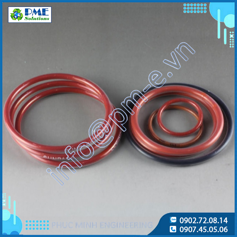 PFA Encapsulated O-Ring Sunpass | Gioăng Chữ O PTFE/PFA Chịu Hóa Chất Và Nhiệt Độ Cao