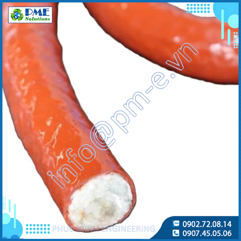 Fiberglass Square Rope With Silicone Core Sunpass | Dây Vuông Sợi Thủy Tinh Lõi Silicone Chịu Nhiệt Cao