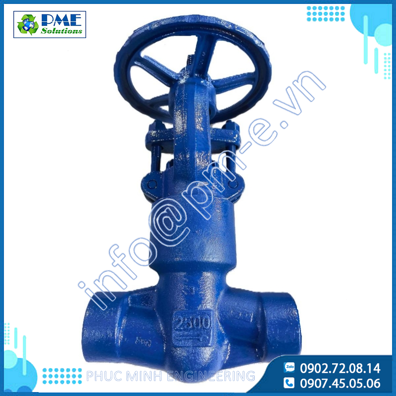 Van Cầu Thép Hợp Kim Rèn VINVAL J61Y-2500LB DN25 (1