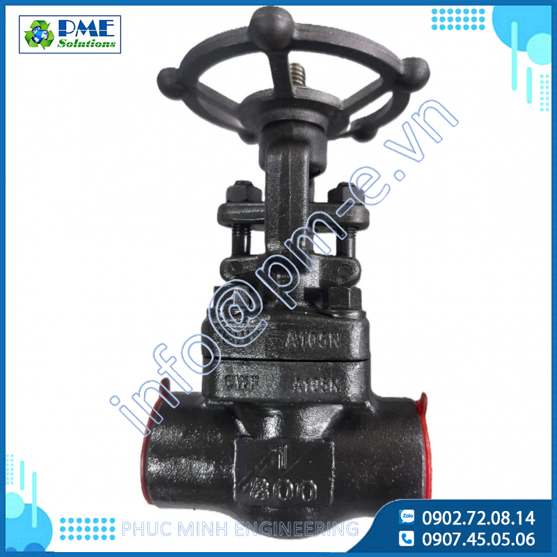 Van Cửa Thép Rèn VINVAL Z61Y-800LB DN25 (1