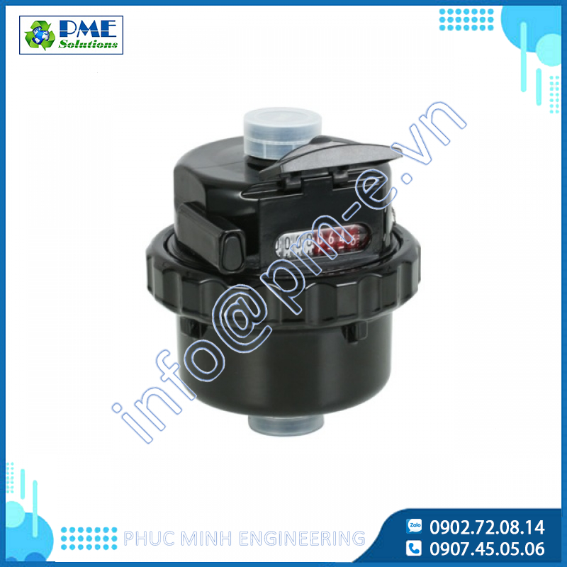 Đồng hồ đo nước thể tích kiểu piston quay bằng nhựa AMT VPP Series Ammete | Giá tốt tại PM-E.VN