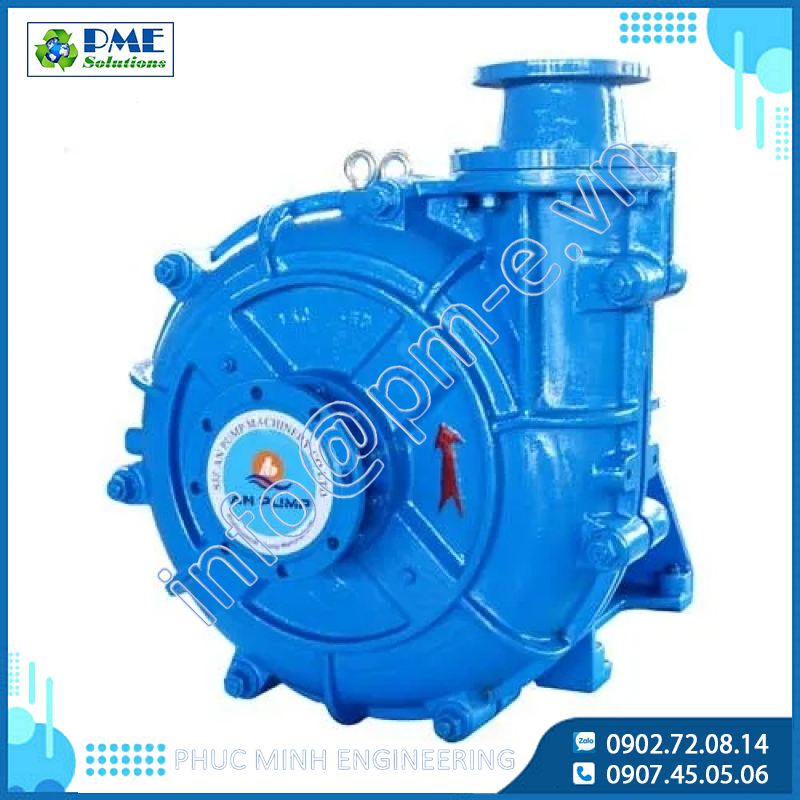 Bơm bùn ly tâm trục ngang (Horizontal Centrifugal Slurry Pump) AnPump