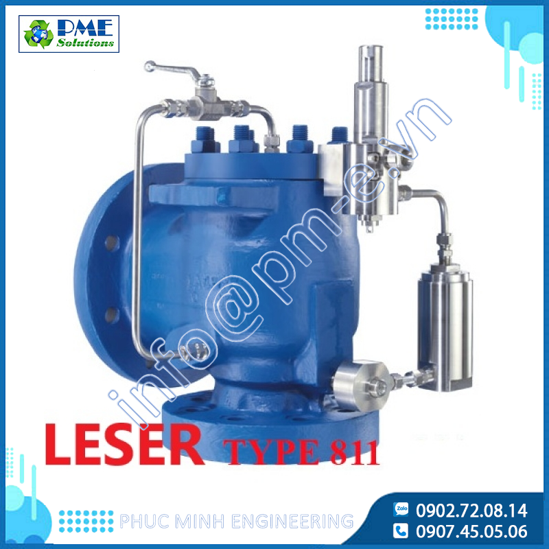 Van An Toàn Pilot LESER Type 811, 821 | Phúc Minh PME